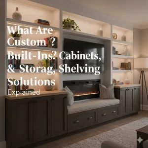 What Are Custom Built-Ins? Cabinets, Shelving, and Storage Explained